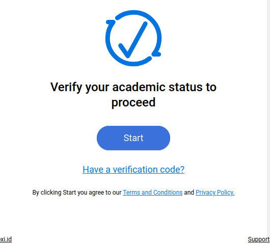 Proxiid verification start