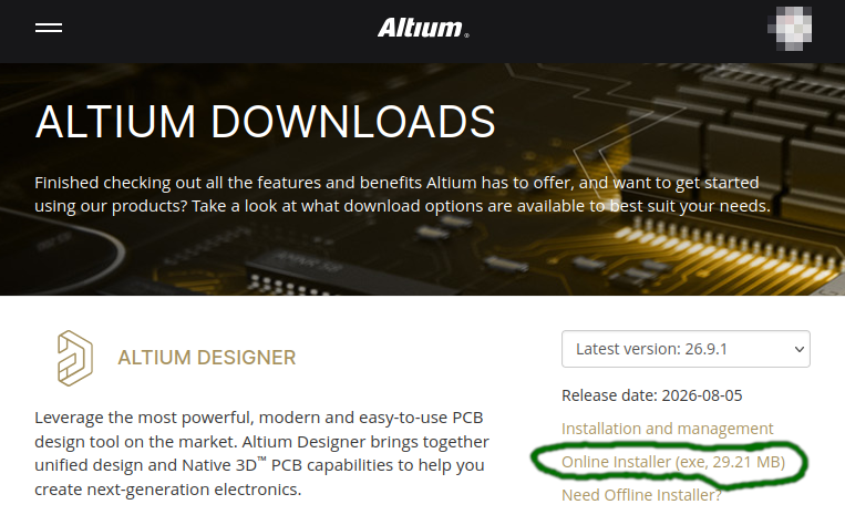 Altium download center
