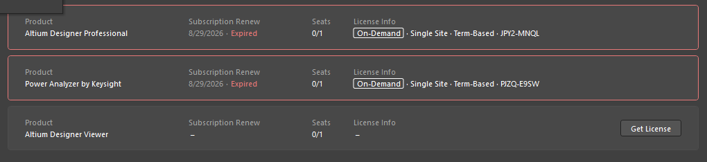 Student license expired